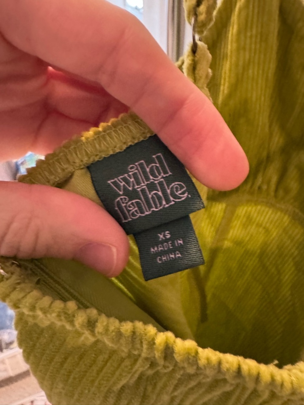 wild fable Lime Green Mini Slip Dress - Picture 6 of 8